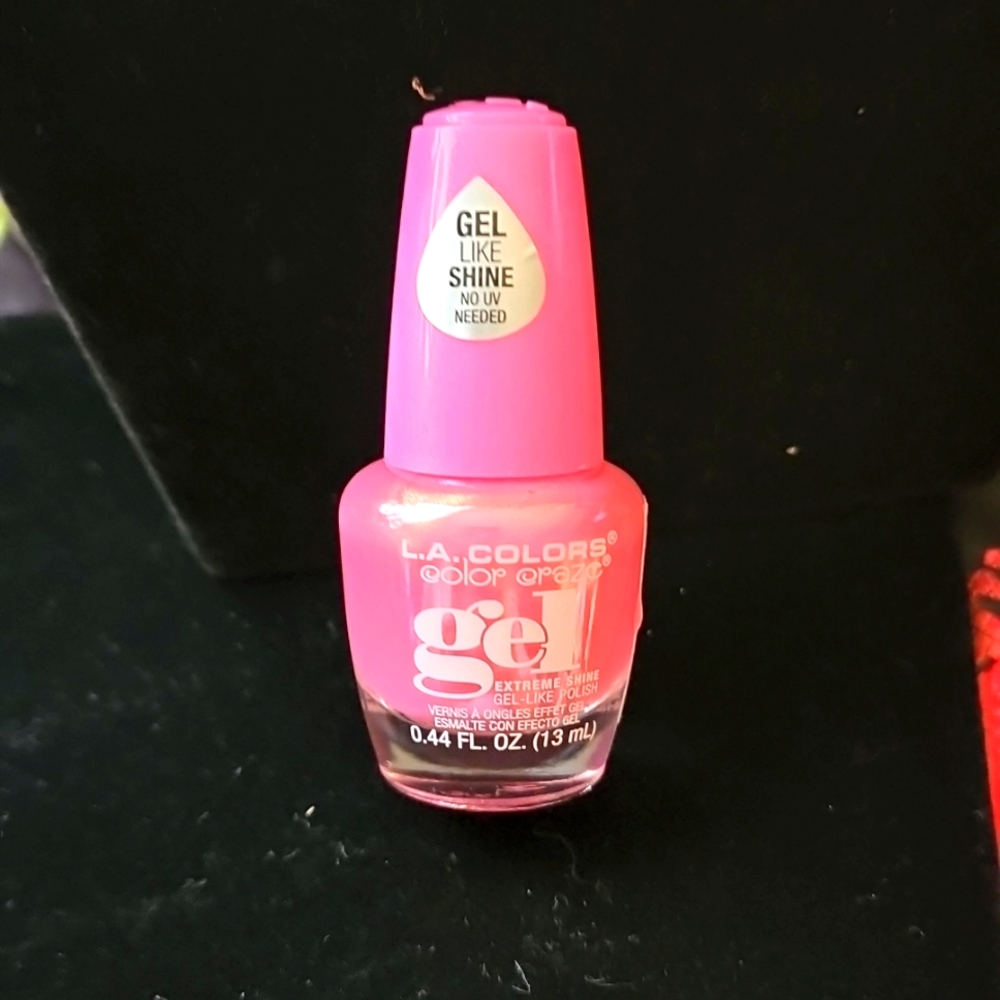 COPY - L.A. Color Color Craze Gel Like Shine Nail Polish Fierce